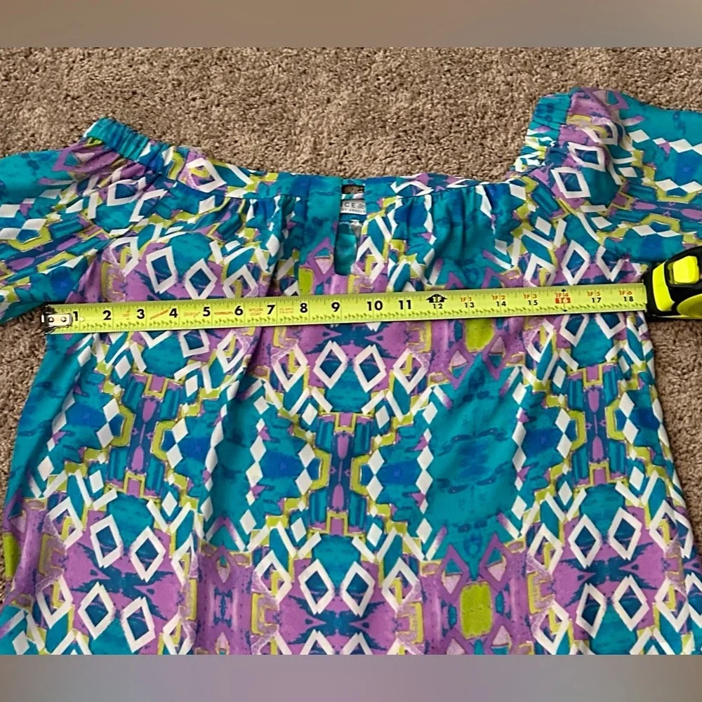 NWOT ❤️SALE❤️ 100% Silk Alice & Trixie/Stitch Fix Top. GORGEOUS COLORS! - Picture 12 of 15